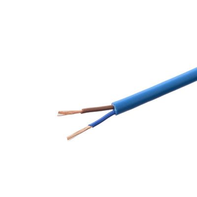 Cable Rvv multicore de 0,75 mm 2 3 4 núcleos con cable de alimentación aislado de PVC 300/500v alambre envuelto para aplicaciones de baja tensión