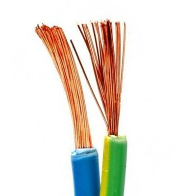 450/750v Dos núcleos Tres núcleos H05v-k Cables de cable con aislamiento de PVC en cobre sólido Cordón de energía eléctrica RVV flexible