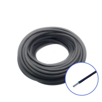 2 Cable de alimentación resistente al fuego de conductor de núcleo de cobre para campamento al aire libre H07RN-F 2x0.75/1/1.5/2.5mm2 Fuera resistente al fuego